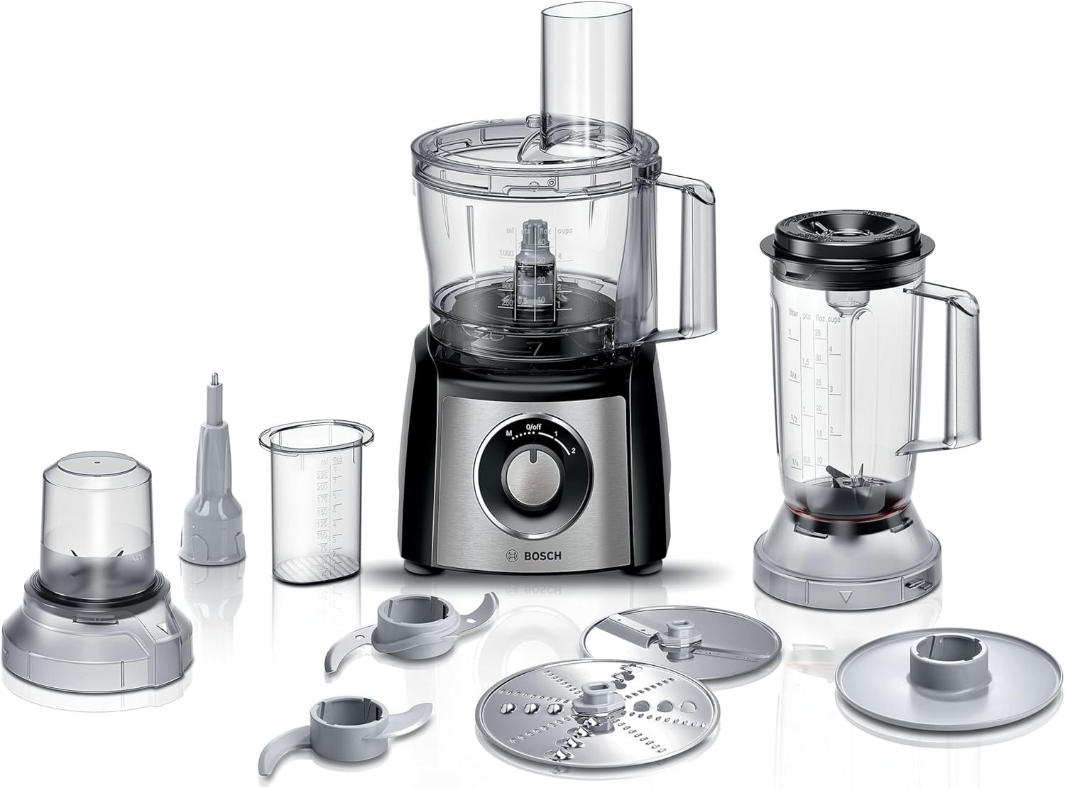 Bosch MultiTalent 3 MCM3501M robot da cucina compatto