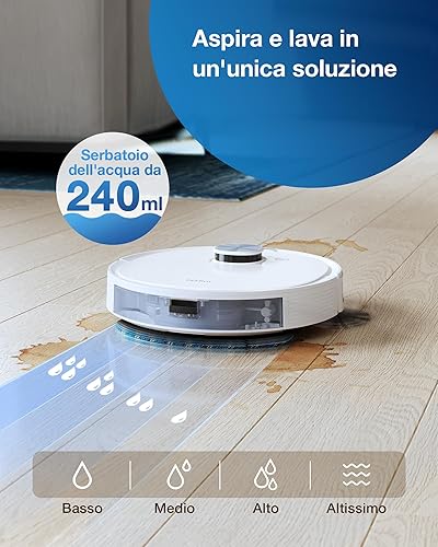 ECOVACS DEEBOT N10 robot aspirapolvere lavapavimenti