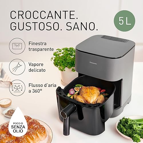 Panasonic NF-CC500 friggitrice aria e vapore